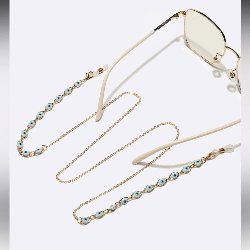 evil eye glasses Chain A1538